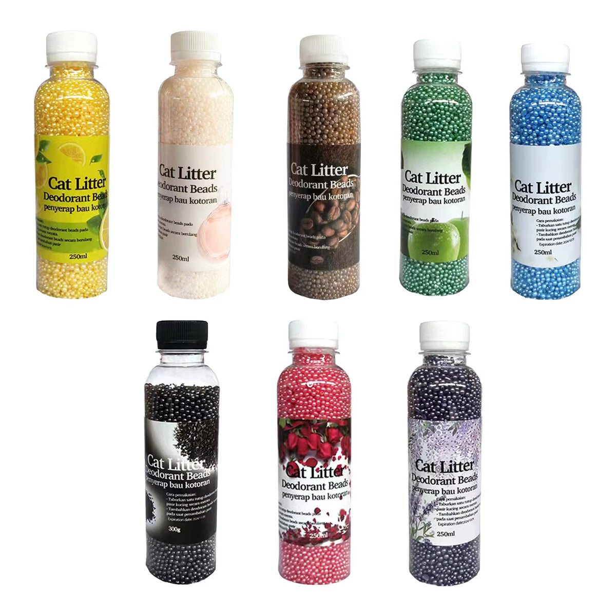 Desodorizante para arenero de gel de sílice, absorbe olores y humedad