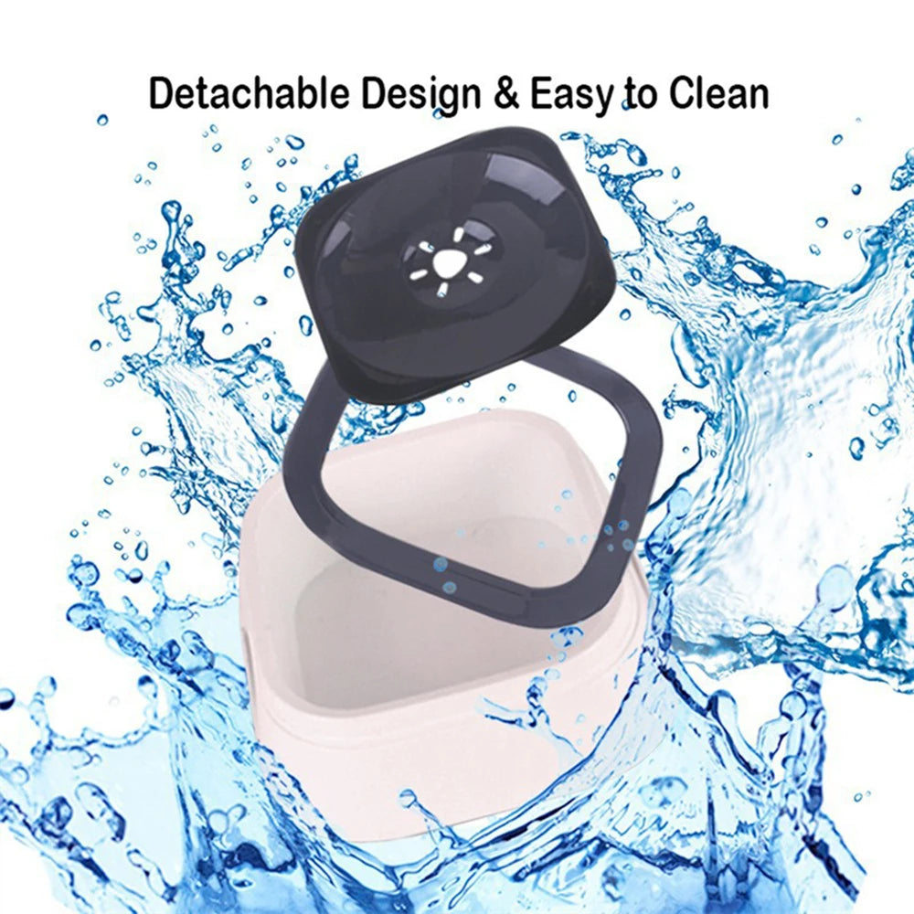 Home Outdoor Pet Floating Water Basin Water Bowl Car Mounted Bowl Splash Proof and Spill Proof Water Dispenser for Dogs Cats