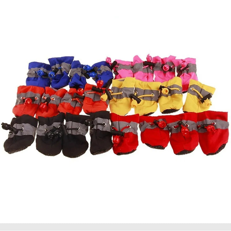 Botas impermeables para perros (pack de 4)