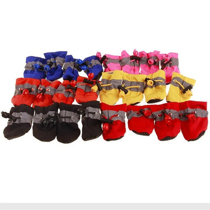 Botas impermeables para perros (pack de 4)