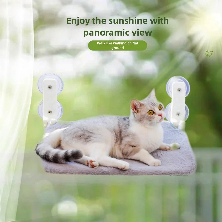 Hamaca de ventana para gatos