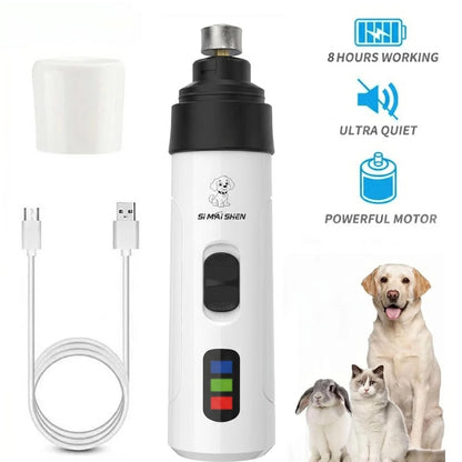 Lima de uñas eléctrica para perros y gatos