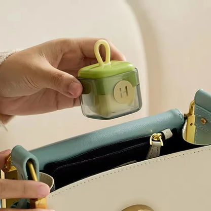 Rouleau anti-poils de poche lavable pour poils de chien et de chat