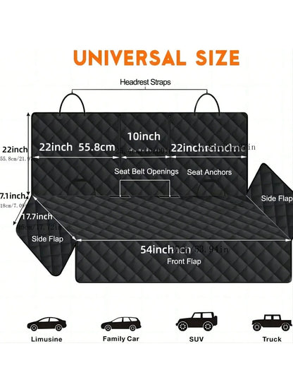 Funda de asiento de coche para perros